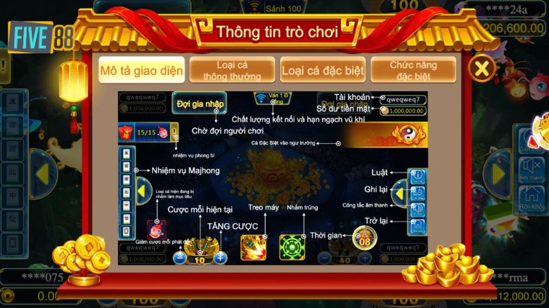 Chia sẻ kinh nghiệm khi chơi game Tam Tiên Bắn Cá Five88 dễ thắng