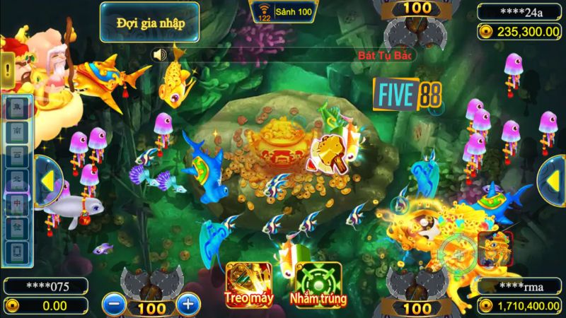 Lợi thế khi chơi game Tam Tiên Bắn Cá Five88 trên nền tảng Five88