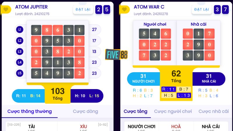 Tại sao bạn nên chơi atom trên Five88?